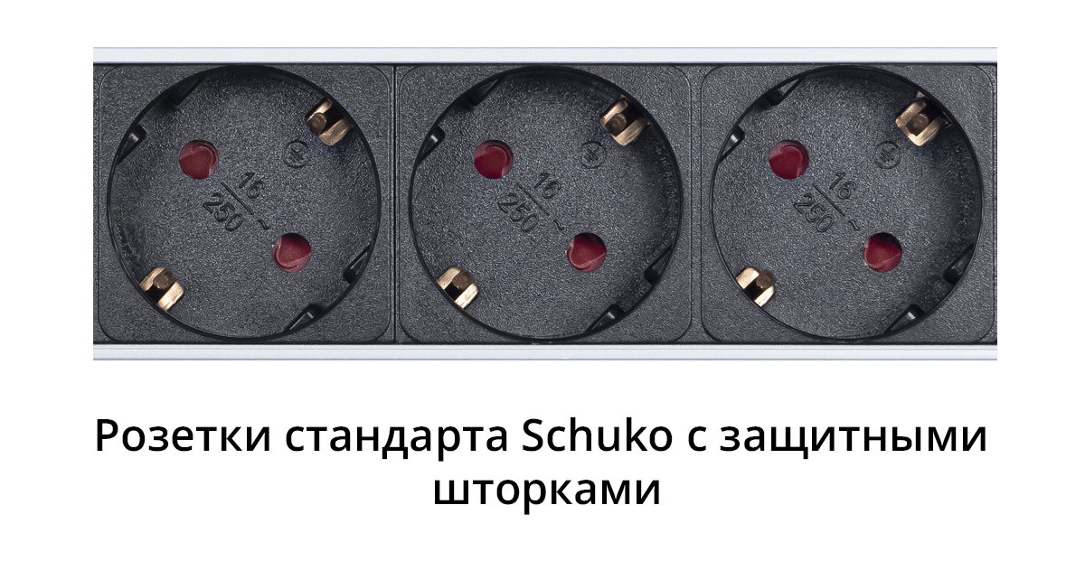 Блок розеток Cabeus PDU-16-10S-10C13-B-T Блок розеток Cabeus PDU-16-10S-10C13-B-T