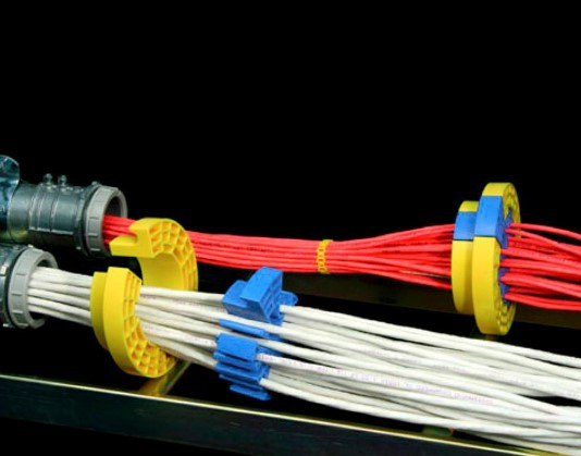 Кабельная расческа-гребенка для протяжки сетевых кабелей V2